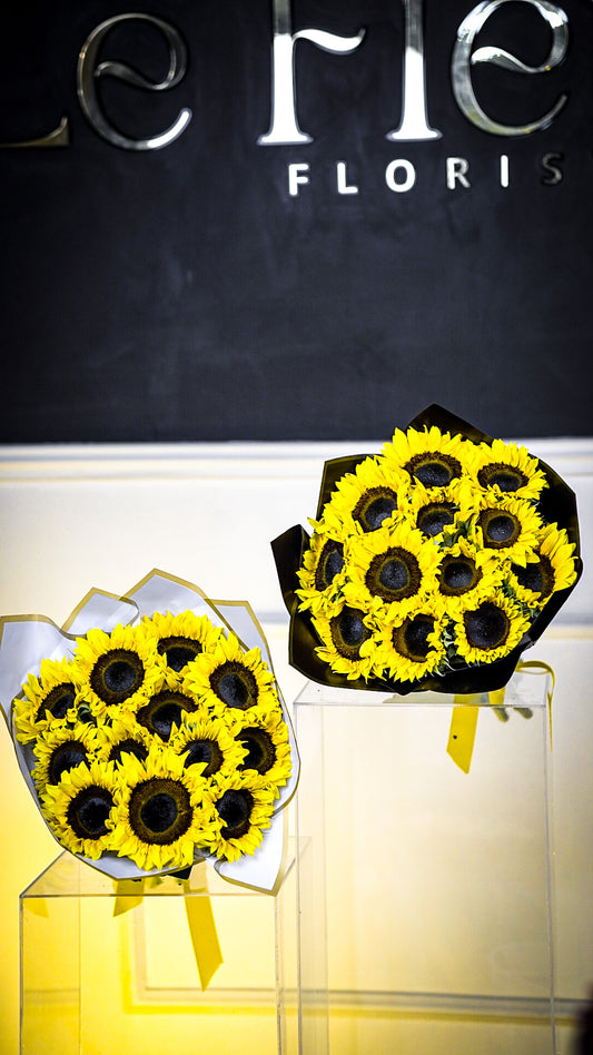 Buquet De 12 Girasoles 🌻 Pequeño