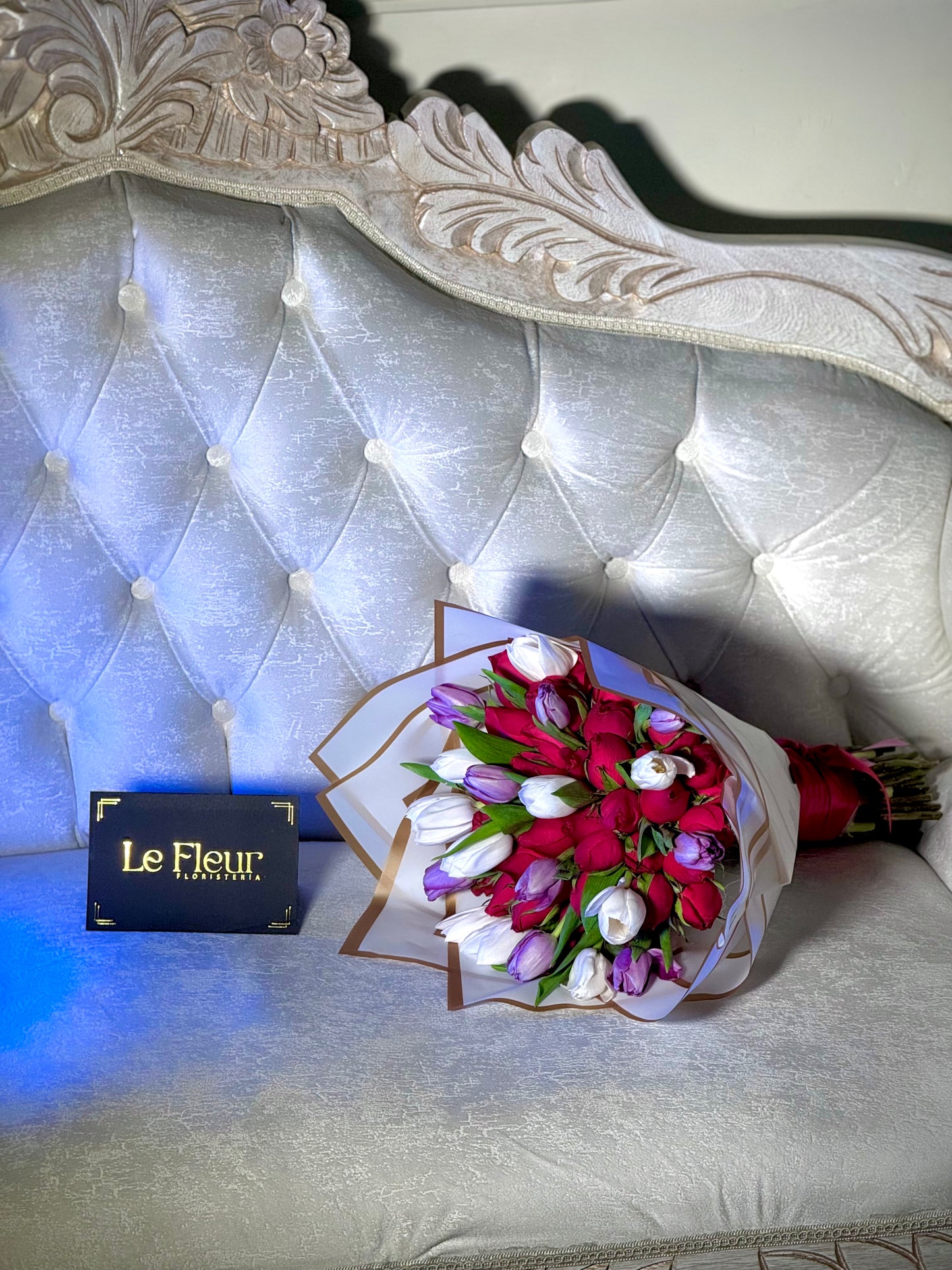 Buquet De 20 Tulipanes Importados Holandeses + 40 Rosas De Exportación 🌹