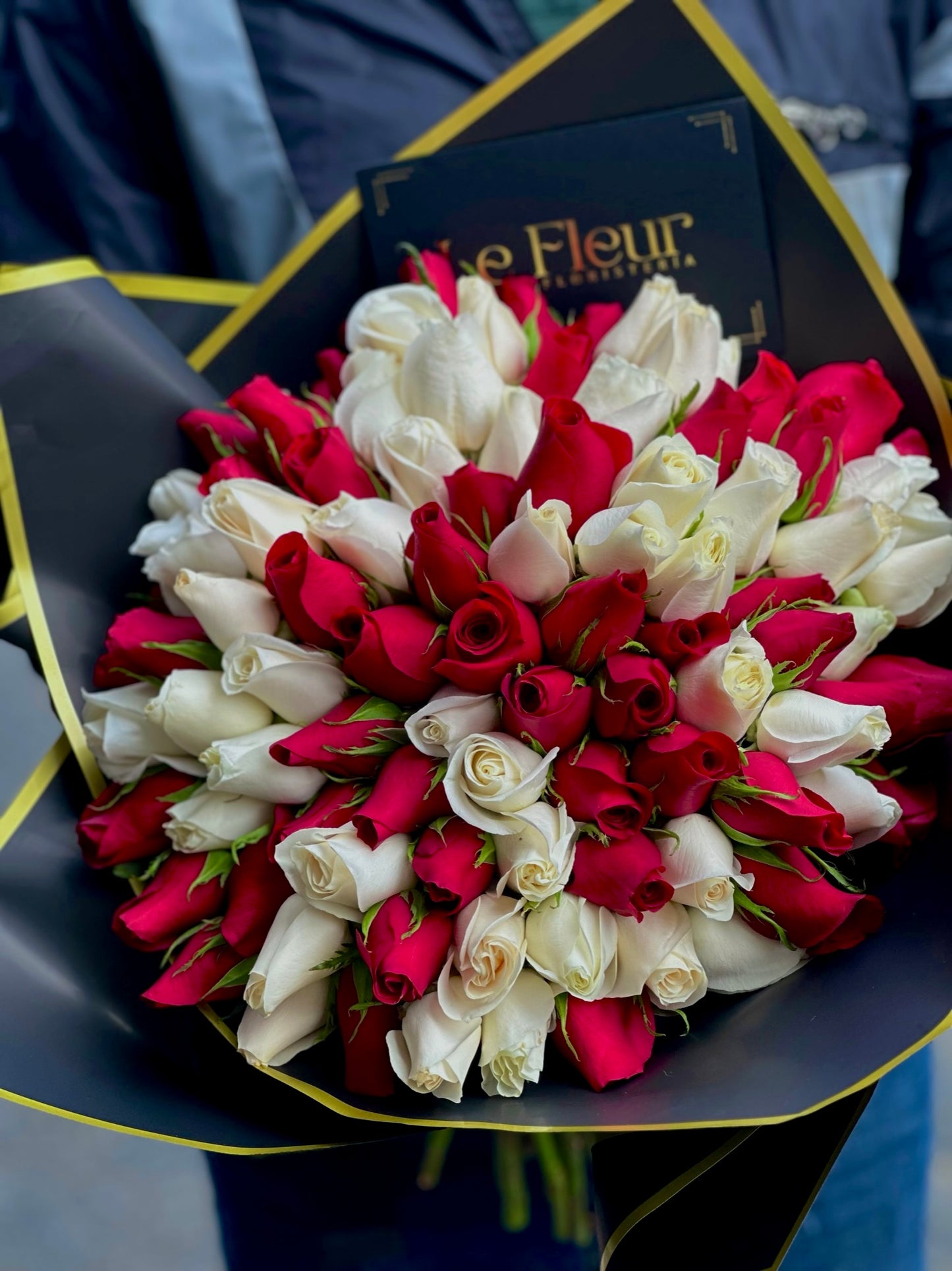 Buquet De Rosas De Exportacion Mediano 🌹