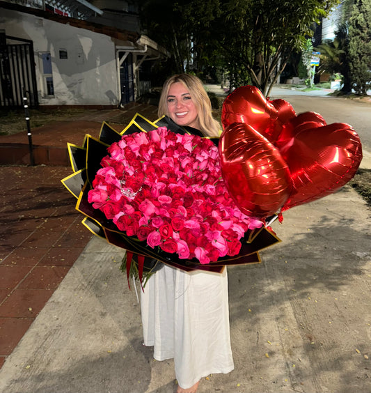 Buquet Buchon De 400 Rosas De Exportacion  🌹